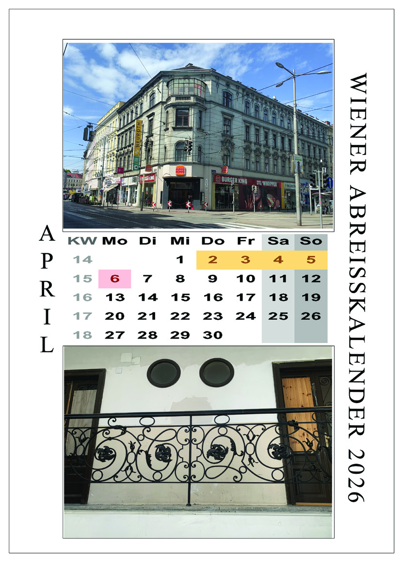 Wiener Abreißkalender 2026